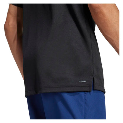Men's Climacool Tennis Polo Black