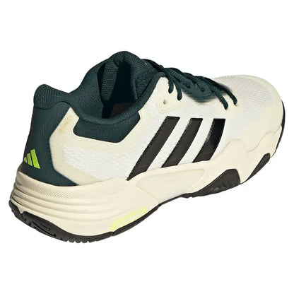 Men's Solematch Control 2 Tennis Shoes Off White and Silver Metallic