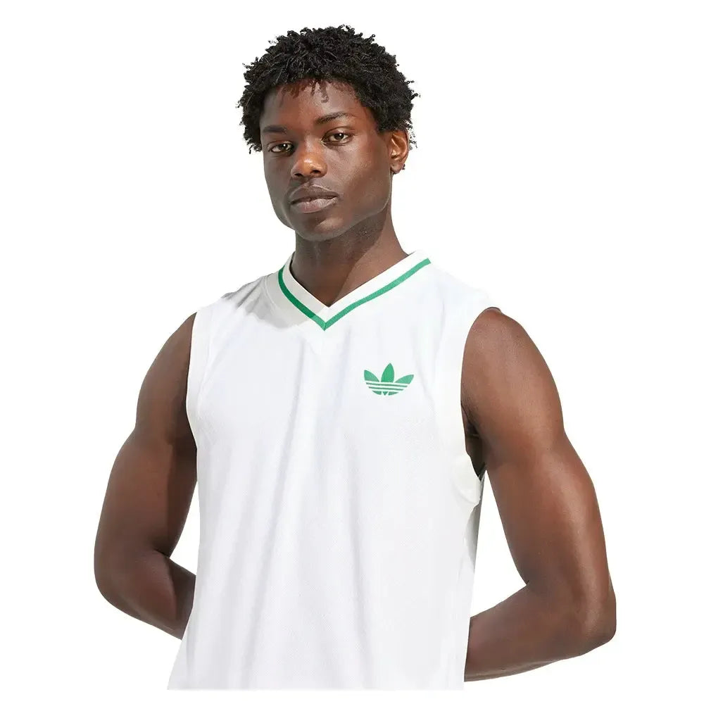 Men's Pro Tennis Tank Top White