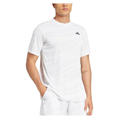 Men's Club Graphic Tennis Top White