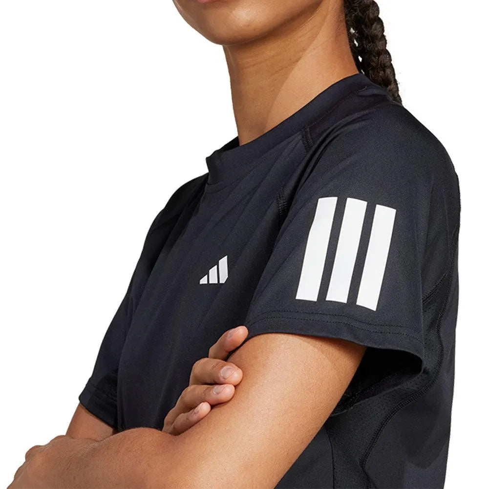 Women's Club Tennis Top Black
