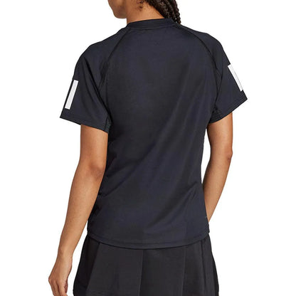 Women's Club Tennis Top Black