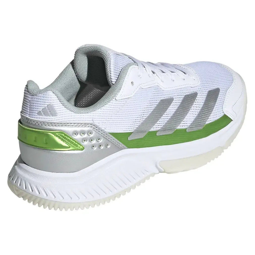 Women's Courtquick Padel Shoes Footwear White and Lucid Lemon