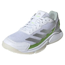 Women's Courtquick Padel Shoes Footwear White and Lucid Lemon-Footwear-Adidas-JP7229-F25-y-Tennis Express