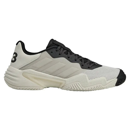 Men's Y-3 Barricade 13 Tennis Shoes Orbit Grey and Black