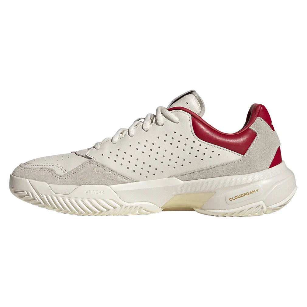 Unisex CourtJam Control 3 Premium Tennis Shoes Chalk White