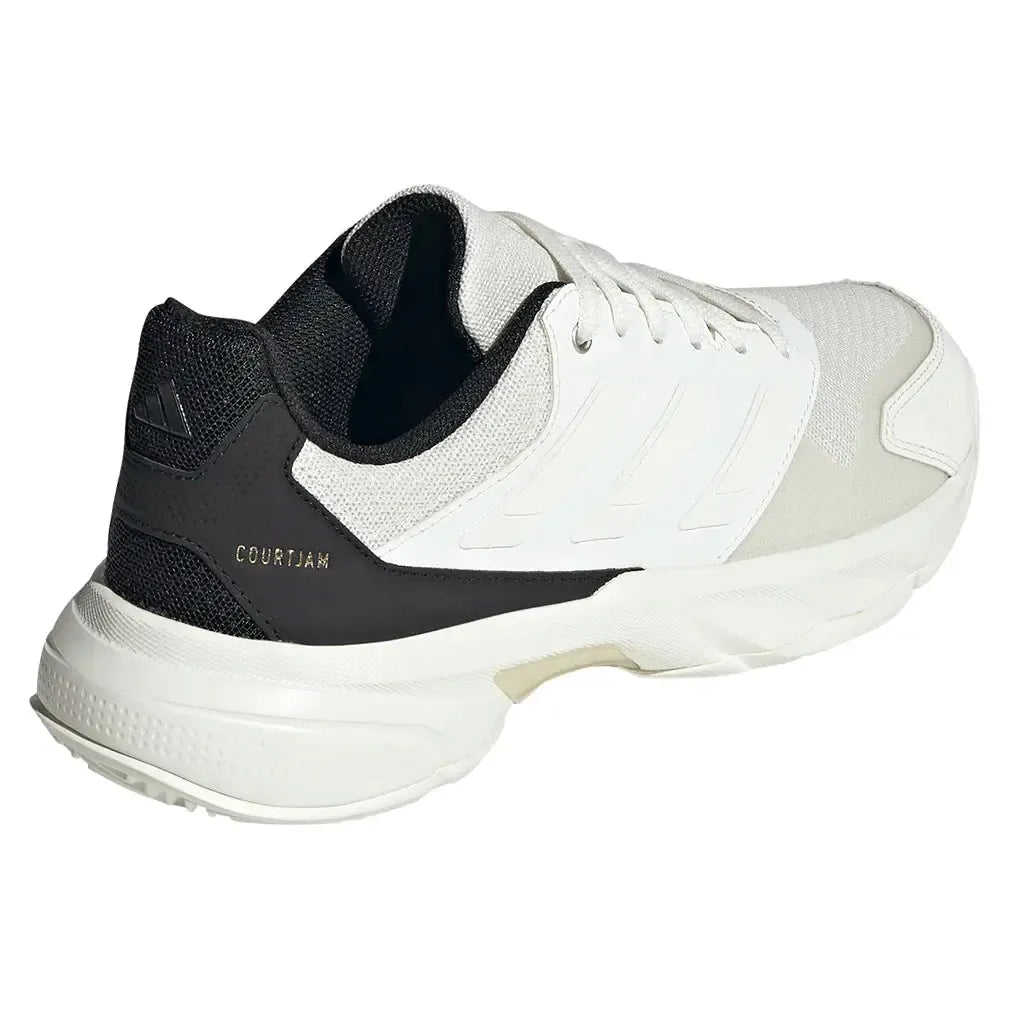 Women's CourtJam Control 3 Tennis Shoes Off White and Champagne Metallic