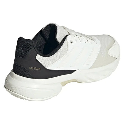 Women's CourtJam Control 3 Tennis Shoes Off White and Champagne Metallic