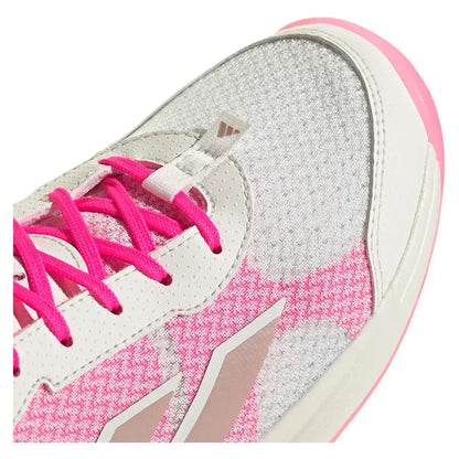 Women's AvaFlash Tennis Shoes Core White and Lucid Pink
