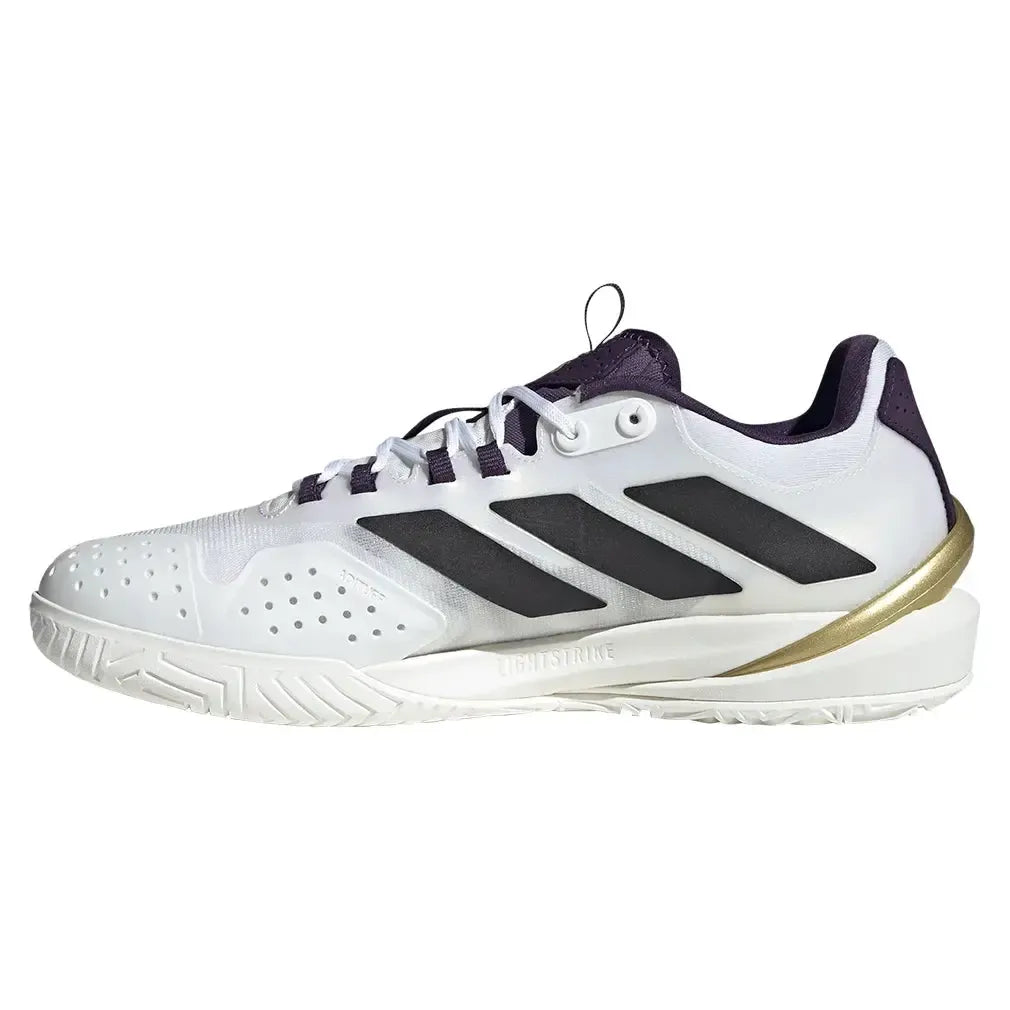 Men's adizero Cybersonic 2 Tennis Shoes Footwear White and Core Black