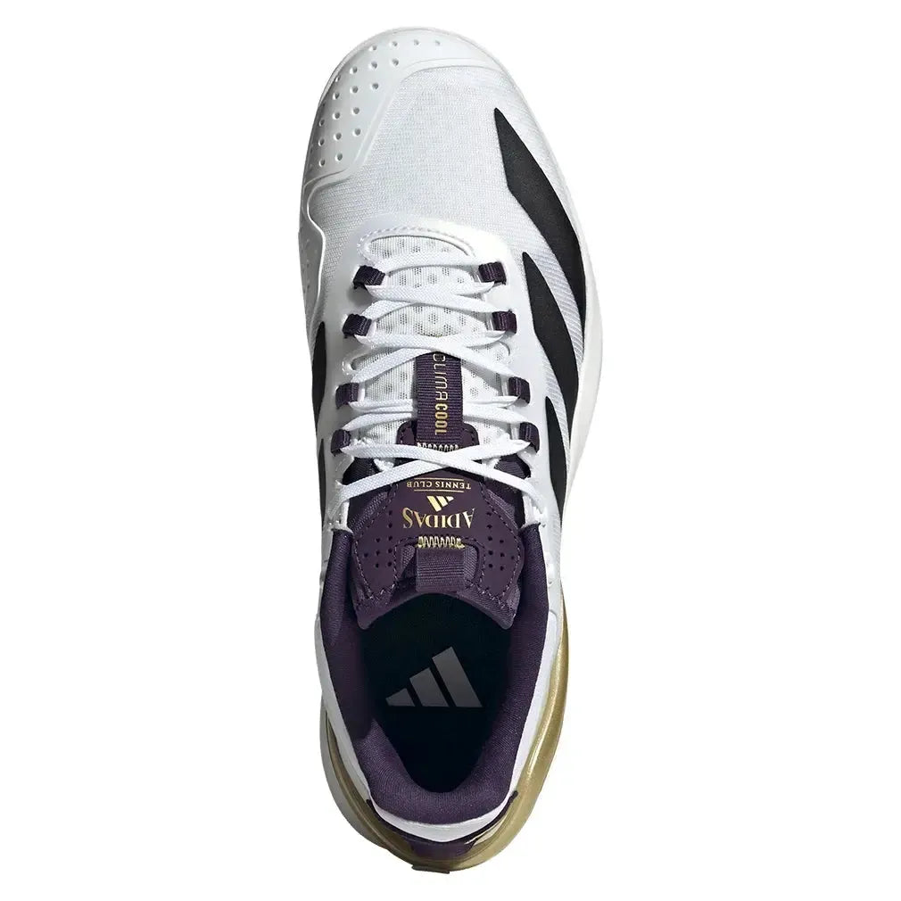 Men's adizero Cybersonic 2 Tennis Shoes Footwear White and Core Black