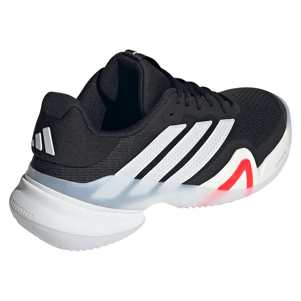 Men's Barricade 14 Tennis Shoes Core Black and Zero Metallic