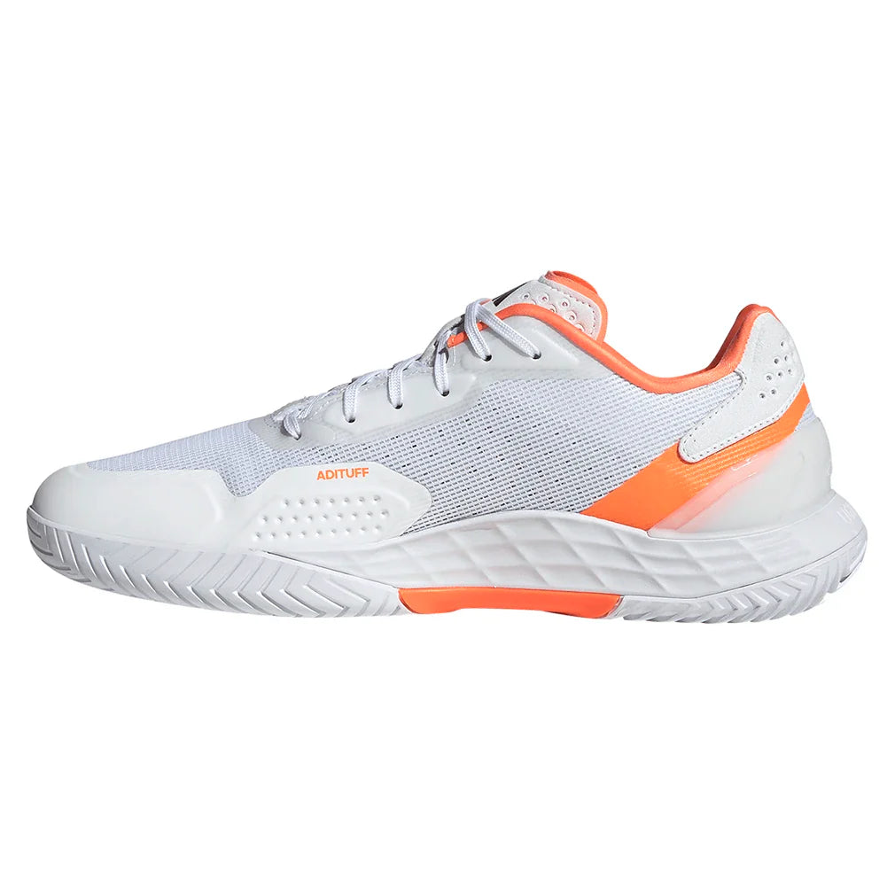 Men's Defiant Speed 2 Tennis Shoes Core White and Black