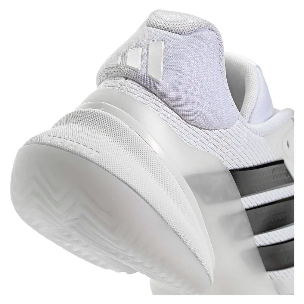 Women's Barricade 14 Tennis Shoes Core White and Black