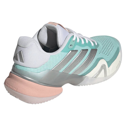 Women's Barricade 14 Tennis Shoes Semi Flash Aqua and Silver Metallic