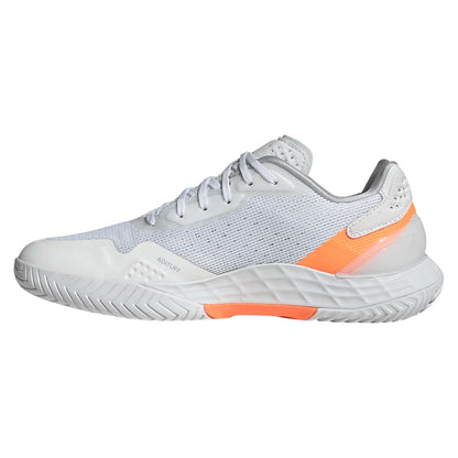 Women's Defiant Speed 2 Tennis Shoes Core White and Halo Blue