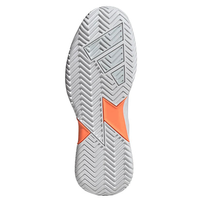 Women's Defiant Speed 2 Tennis Shoes Core White and Halo Blue