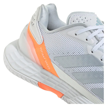 Women's Defiant Speed 2 Tennis Shoes Core White and Halo Blue