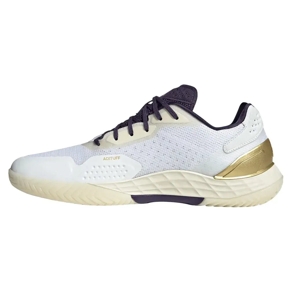 Men's Defiant Speed 2 Tennis Shoes Footwear White and Aurora Plum