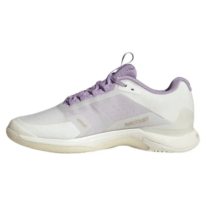 Women's Avacourt 2 Tennis Shoes Core White and Powder Plum