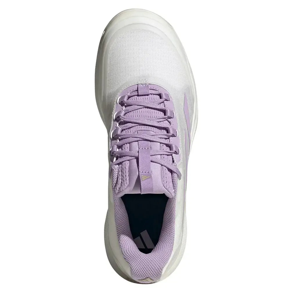 Women's Avacourt 2 Tennis Shoes Core White and Powder Plum