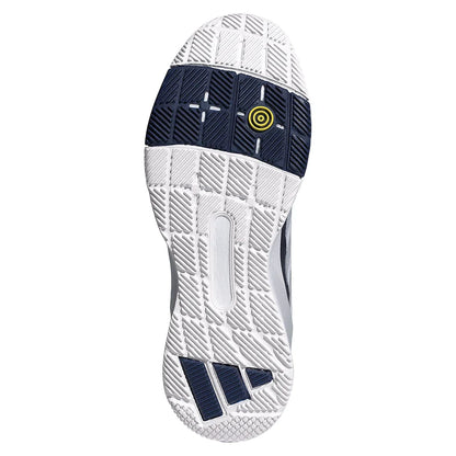 Men's Crazyquick LS Padel Shoes Core White and Dark Blue