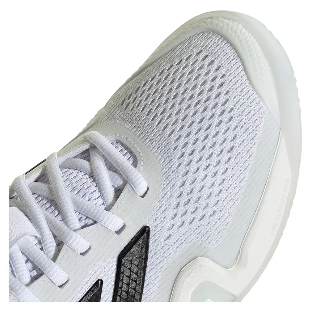 Women's Barricade 14 Clay Tennis Shoes Core White and Black