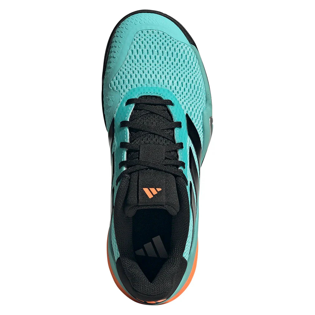 Juniors' Barricade Tennis Shoes Flash Aqua and Core Black