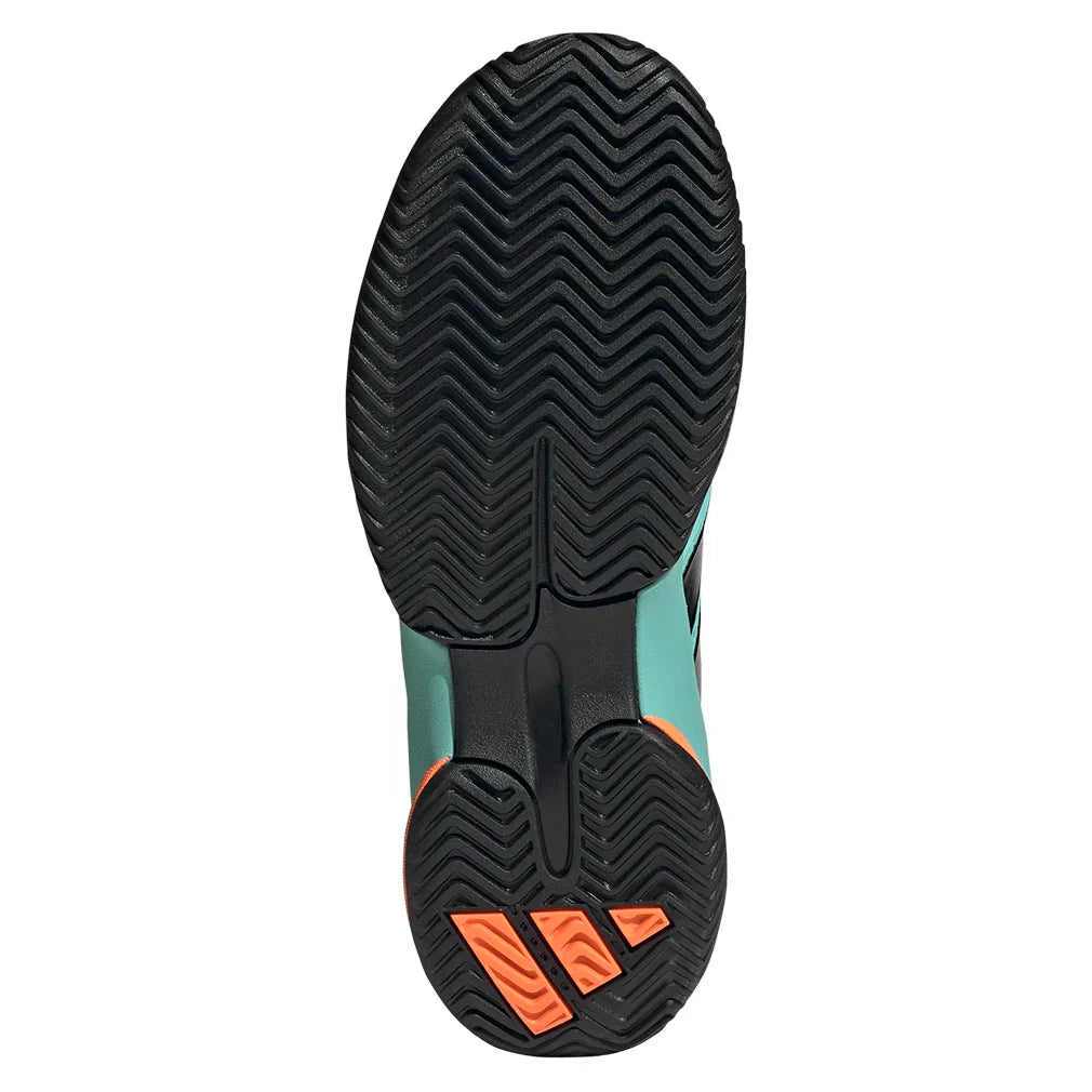 Juniors' Barricade Tennis Shoes Flash Aqua and Core Black