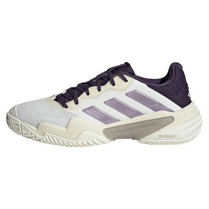 Women's Barricade 13 Tennis Shoes Core White and Powder Plum