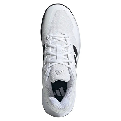 Juniors' GameCourt 2 Tennis Shoes White and Core Black