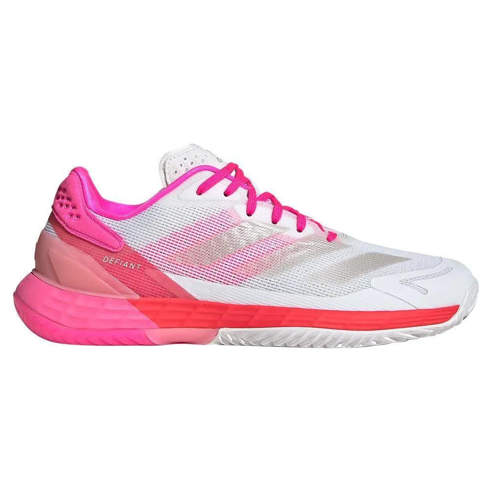 Women's Defiant Speed 2 Tennis Shoes White and Lucid Pink