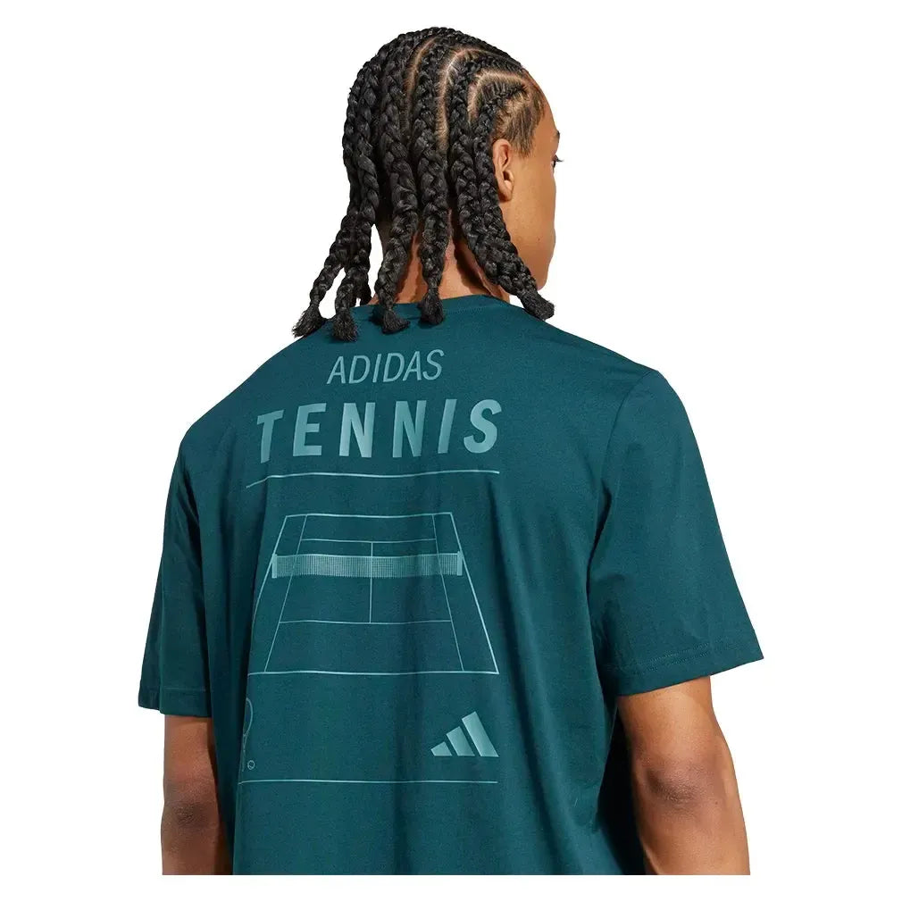 Men's Category Graphic Tennis Tee Aurora Ivy