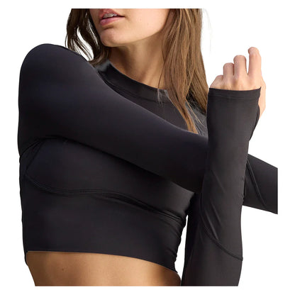Women's Stella McCartney True Purpose Long Sleeve Training Top Black