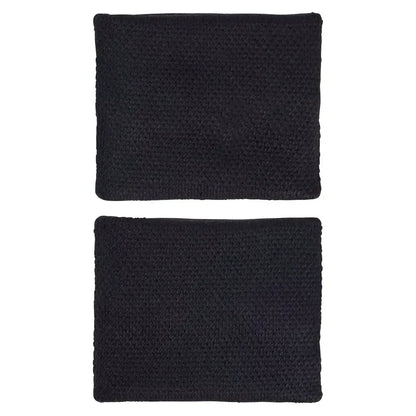 Y-3 Tennis Wristbands S Black and Orbit Grey