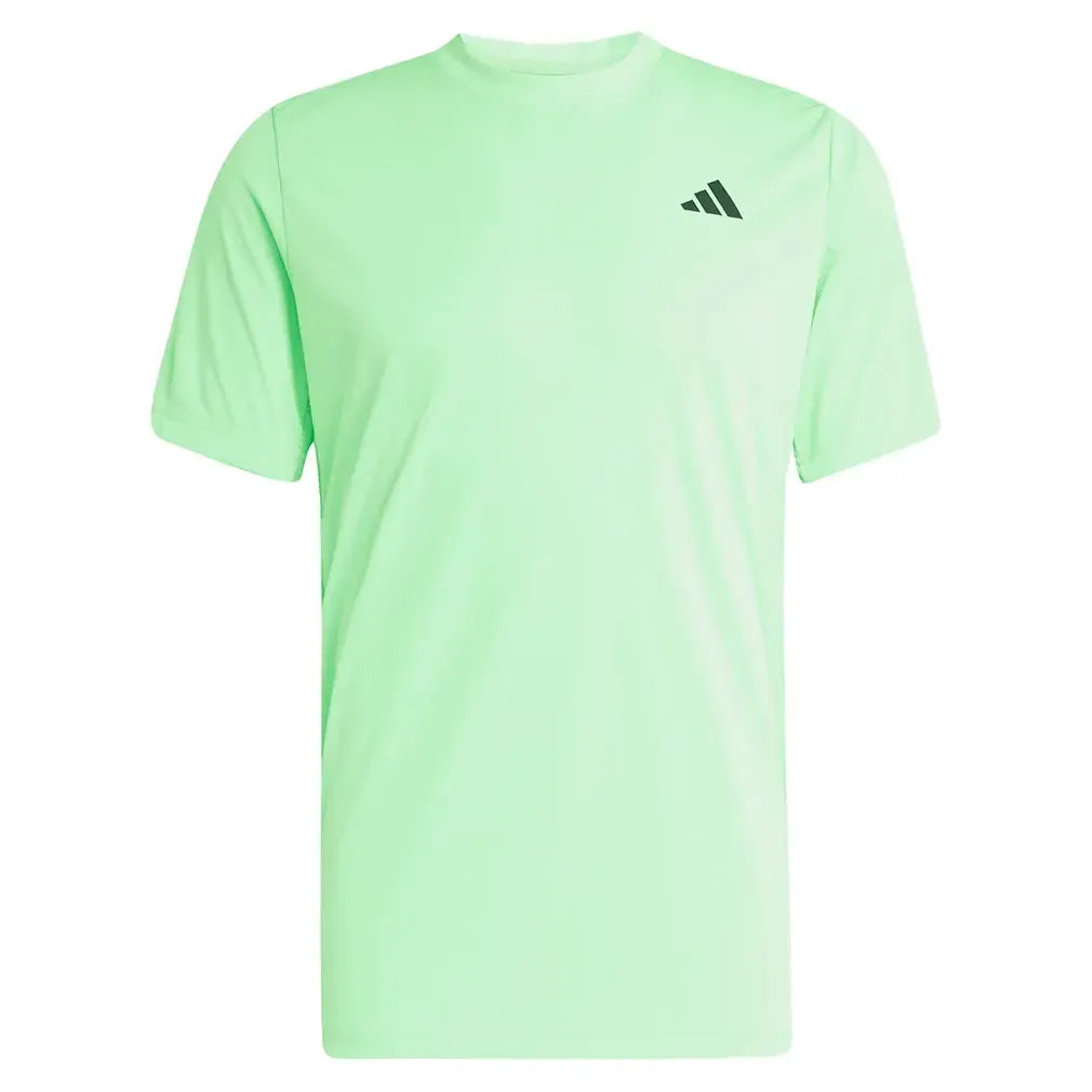 Men's Club Tennis Top Lime Burst-Apparel-Adidas-JY2902_1-Tennis Express