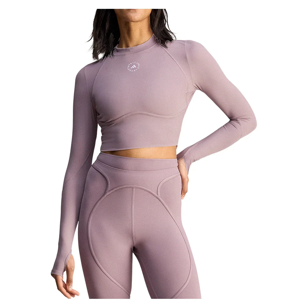 Women's Stella McCartney True Purpose Long Sleeve Training Top Legacy Purple