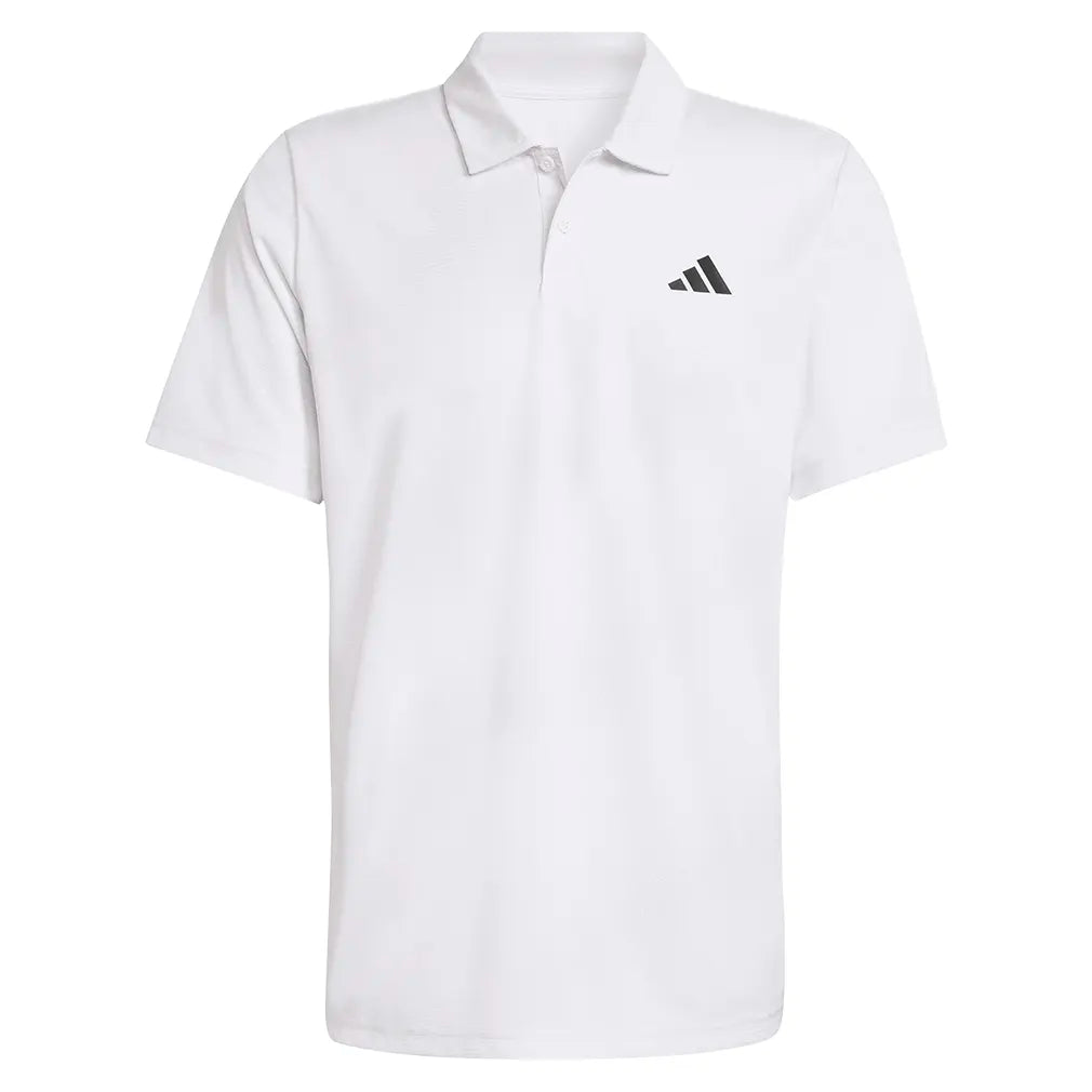 Men's Club Graphic Tennis Polo White-Apparel-Adidas-JY9595-S26-1-Tennis Express