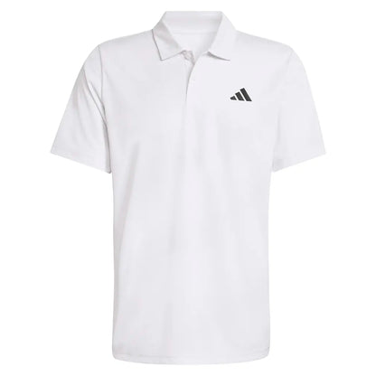 Men's Club Graphic Tennis Polo White-Apparel-Adidas-JY9595-S26-1-Tennis Express