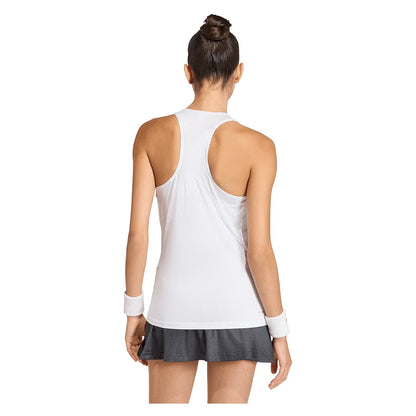 Women's Club Graph Tennis Tank White