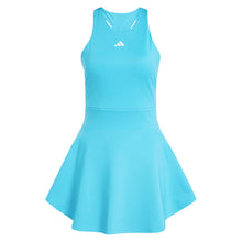 Women's Y Tennis Dress Signal Cyan-Apparel-Adidas-KA4129_1-Tennis Express
