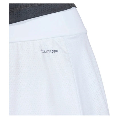 Women's Club Graph Tennis Skort White