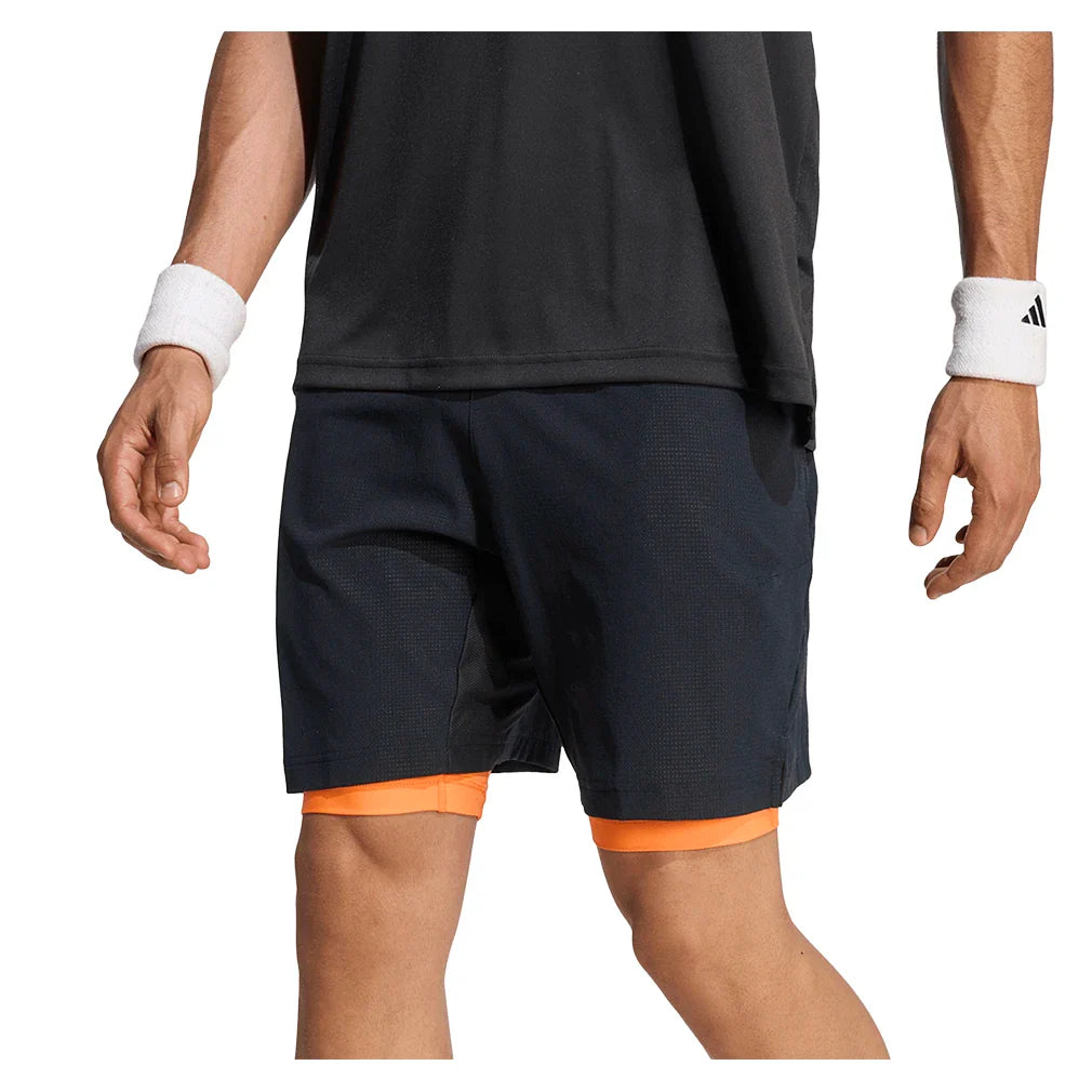 Men's Melbourne Tennis Short Set Black
