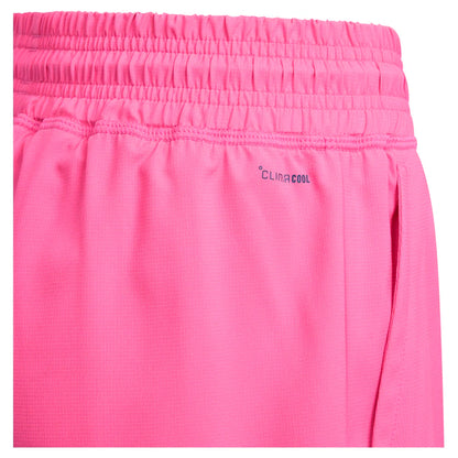 Girls' Club Tennis Short Lucid Pink