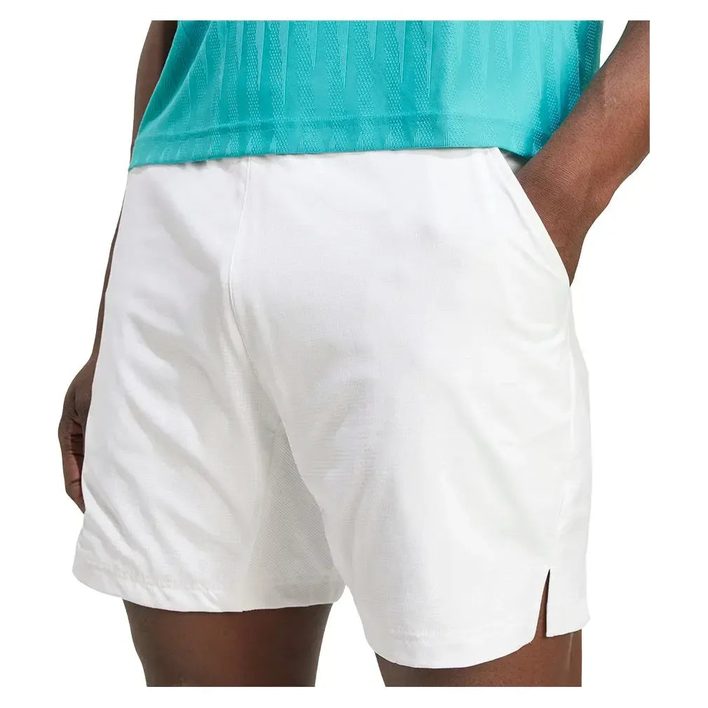 Men's Ergo 7 Inch Tennis Shorts White