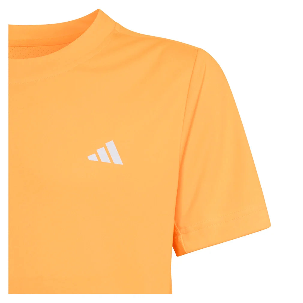 Boys' Club Tennis Tee Lucid Tangerine