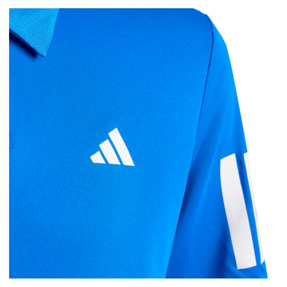 Boys' Club 3 Stripe Tennis Polo Glory Blue