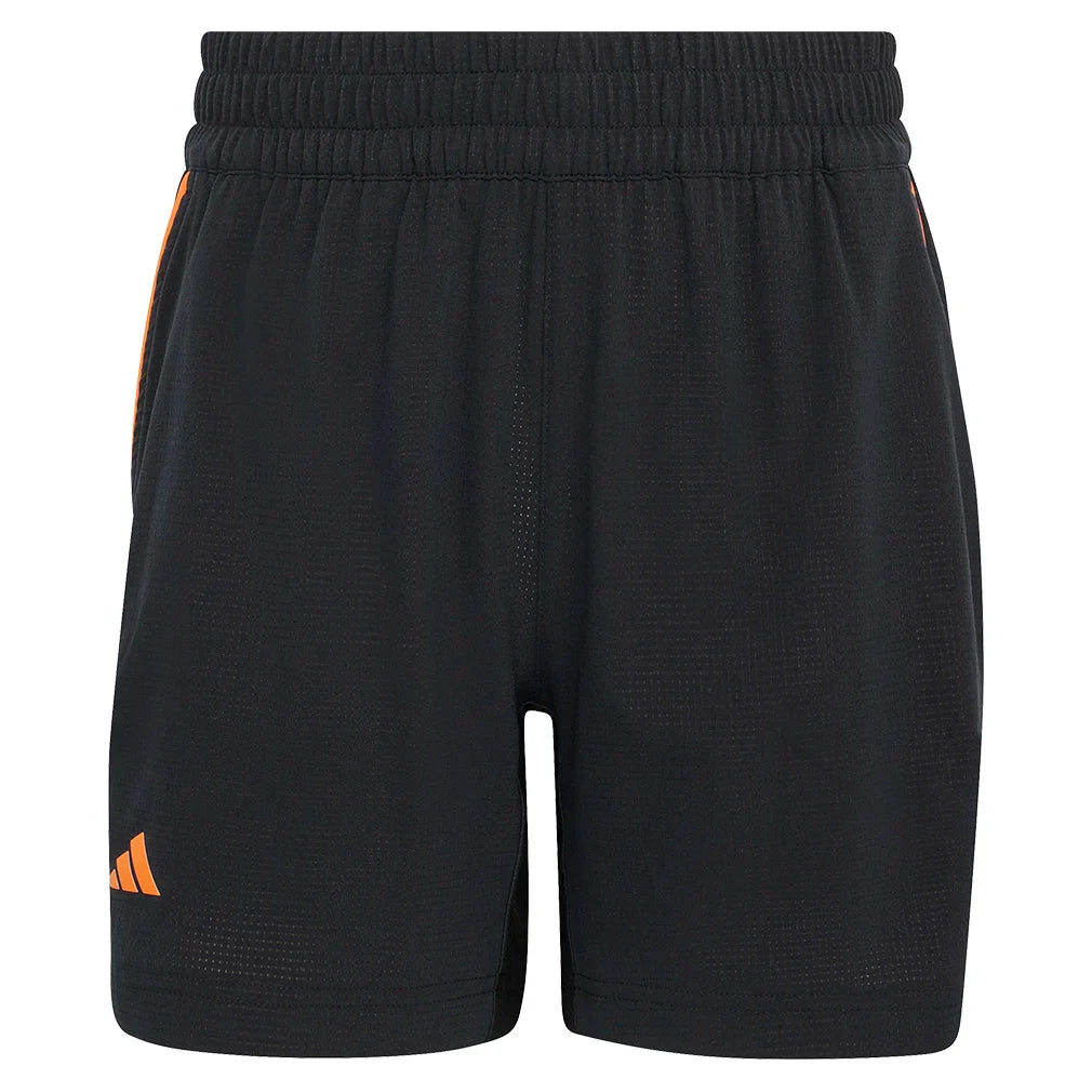 Boys' Pro Tennis Short Black-Apparel-Adidas-KB9765-S26-Tennis Express