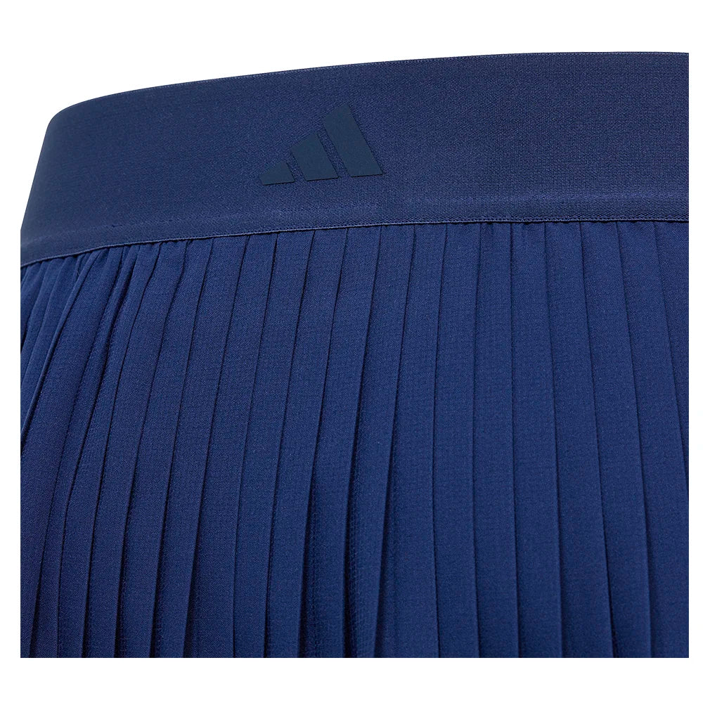 Girls' Club Pleat Tennis Skort Dark Blue