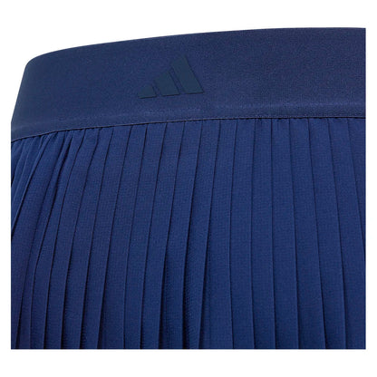 Girls' Club Pleat Tennis Skort Dark Blue